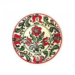Corund colored ceramic saucer