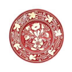 Farfurie din ceramică roșie de Corund M6295