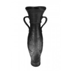 Vază din ceramică neagră de Marginea M7542