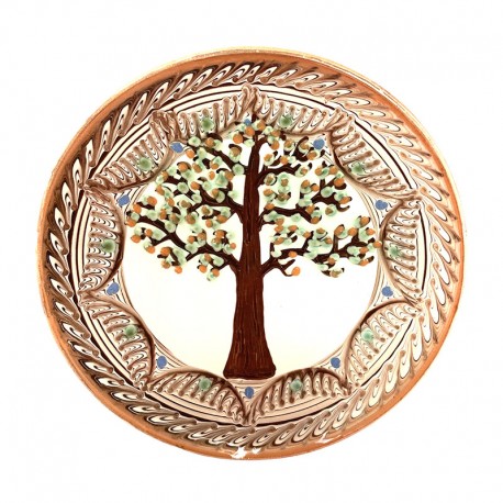 Horezu ceramic plate