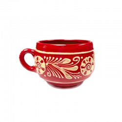 Ceașcă din ceramică roșie de Corund M1027