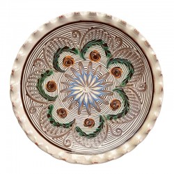 Farfurie din ceramică de Horezu - M2091