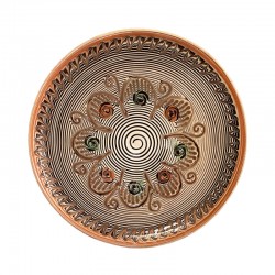 Farfurie din ceramică de Horezu - M2104
