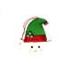 Set of 4 felt decorations