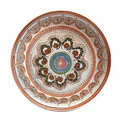 Horezu ceramic plate