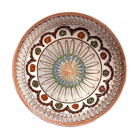 Farfurie din ceramică de Horezu