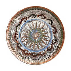 Horezu ceramic plate