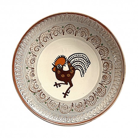 Horezu ceramic plate