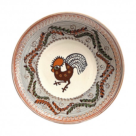 Farfurie din ceramică de Horezu