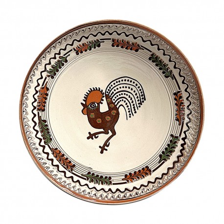 Farfurie din ceramică de Horezu