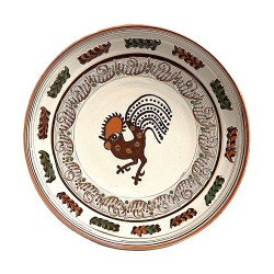 Horezu ceramic plate