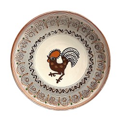 Horezu ceramic plate