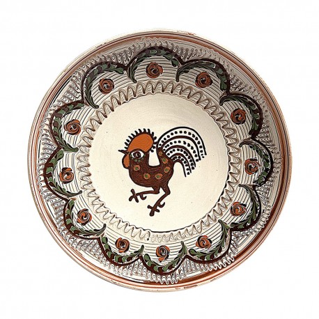 Farfurie din ceramică de Horezu