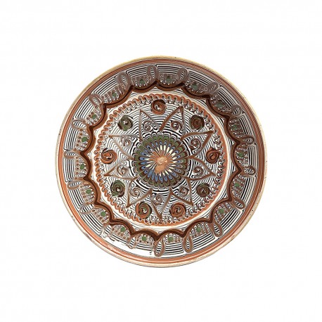 Farfurie din ceramică de Horezu