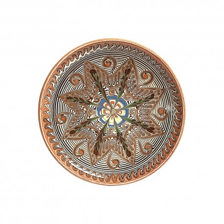 Horezu ceramic plate