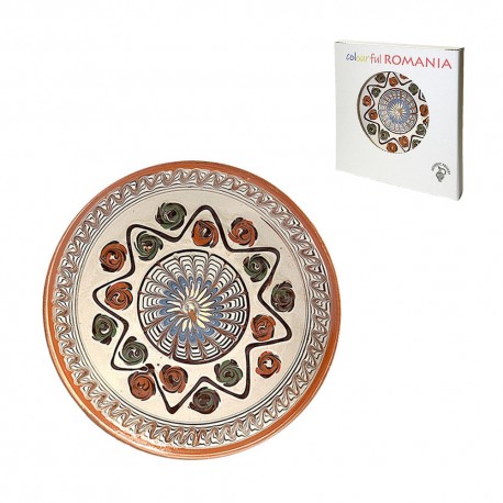 Farfurie din ceramică de Horezu